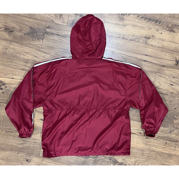 Alabama Crimson Tide Half Zip Windbreaker Womens XL Red Oak, Crimson and White - Picture 8 of 9